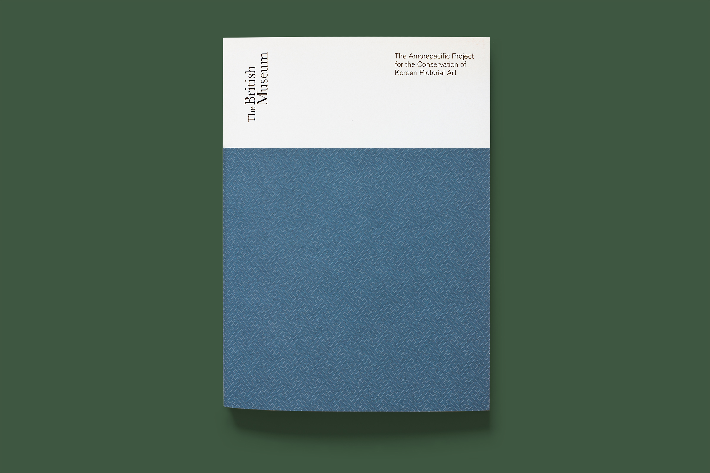 Top-down photo of the book cover